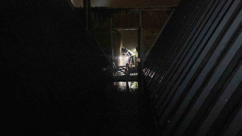 Kartepe Maşukiye’de bungalovda yangın