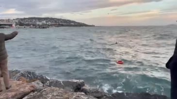 Sahilde denize giren şahıs hayatını kaybetti