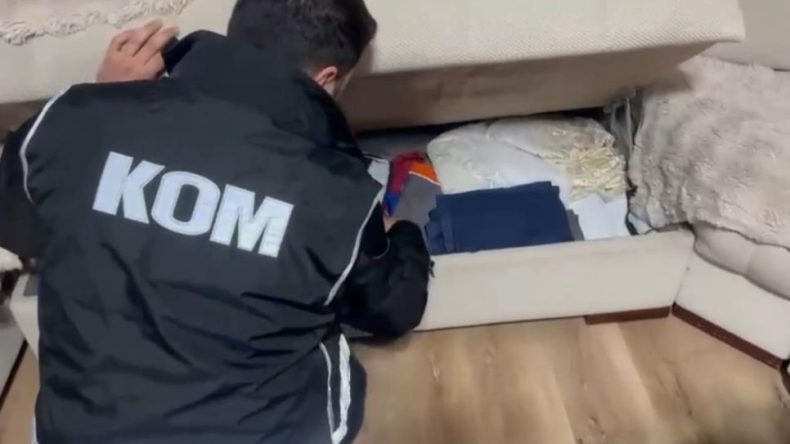 Silahlı paylaşım yaparak suç örgütlerini övmüşler: 18 gözaltı