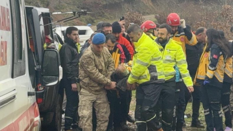 Kaybolan adam 20 saat sonra bulundu