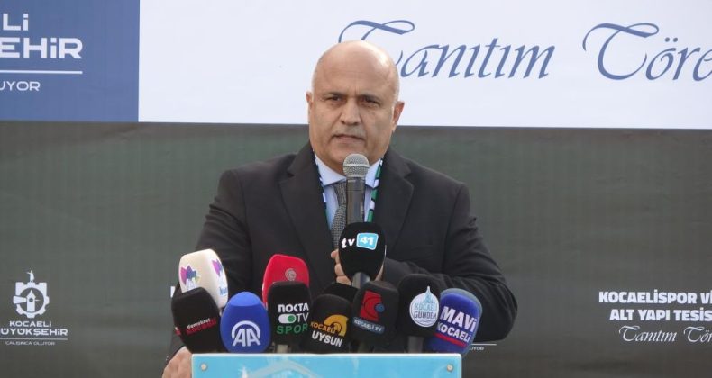 Kocaelispor Vinsan Altyapı Tesisleri tanıtıldı, Durul, Başkan Büyükakın’a övgüler yağdırdı