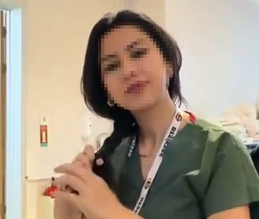 Sosyal medyadaki provokatif akıma katılan hemşire, adli kontrolle serbest bırakıldı