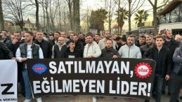 Lastik İş Sendikası yönetim ve üyeleri Genel Başkan Alaaddin Sarı’ya sahip çıktı