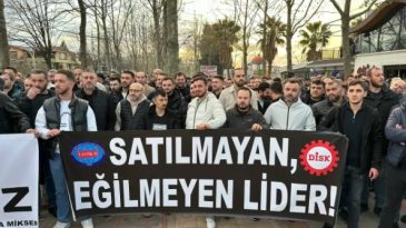 Lastik İş Sendikası yönetim ve üyeleri Genel Başkan Alaaddin Sarı’ya sahip çıktı