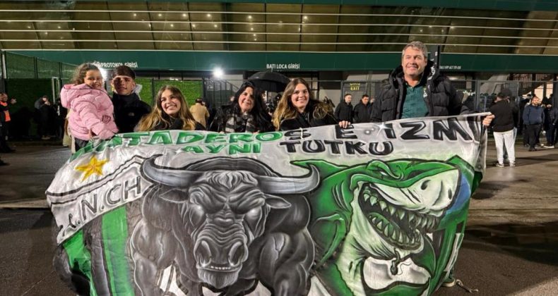 Kocaelispor’a destek için Arjantin’den kilometrelerce yol kat etti