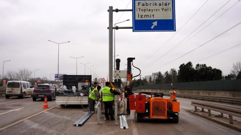 D-100’deki riskli kavşaklara önlem