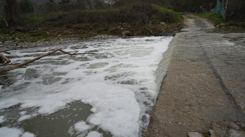 Deredeki endişe veren manzara nefes aldırmıyor
