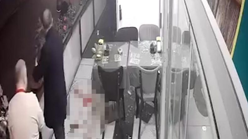 Kocaeli’de kebapçıya silahlı saldırının görüntüleri ortaya çıktı