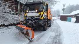 Kar yağışına karşı 630 personel sahada