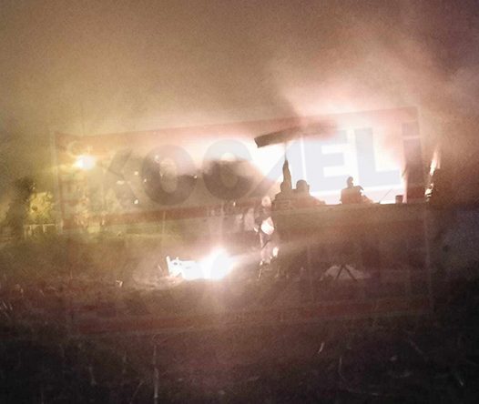 Kartepe Arslanbey’de korkutan yangın