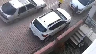 Otomobilin çarptığı 9 yaşındaki çocuk yaralandı