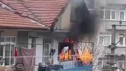 Gölcük’te korkutan yangın: Elektrik kabloları patladı