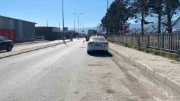 İki tırın arasında sıkışan sürücü hayatını kaybetti