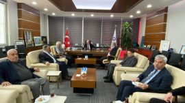 Körfez Ticaret Odası üyeleri bayramlaştı