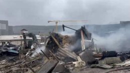 Ahırda çıkan yangında çok sayıda hayvan telef oldu