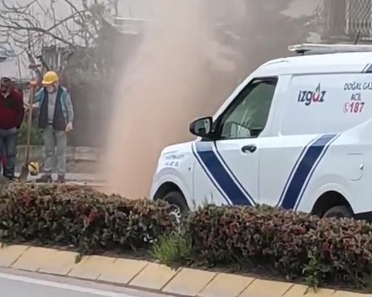 Mahallede korku dolu anlar: Doğalgaz sızıntısı panik yarattı