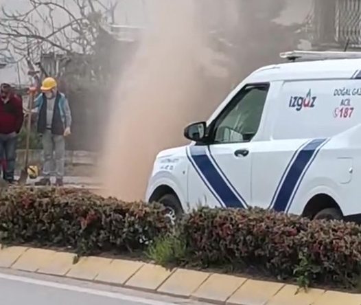 Mahallede korku dolu anlar: Doğalgaz sızıntısı panik yarattı