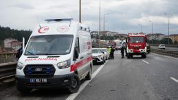 Kocaeli’de kaza: 7 araç birbirine girdi