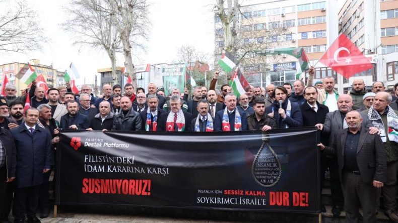 Kocaeli’den İsrail’in “idam yasasına” karşı ortak ses