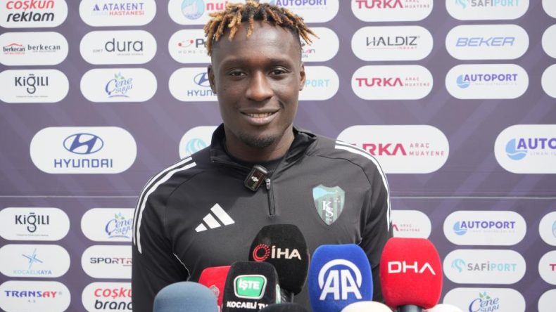 Kocaelispor’un Ganalı futbolcusu Dan Agyei’den, Galatasaray maçı değerlendirmesi