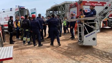 İnşaatta iş kazası: 1 ağır yaralı