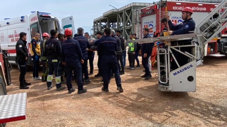 İnşaatta iş kazası: 1 ağır yaralı