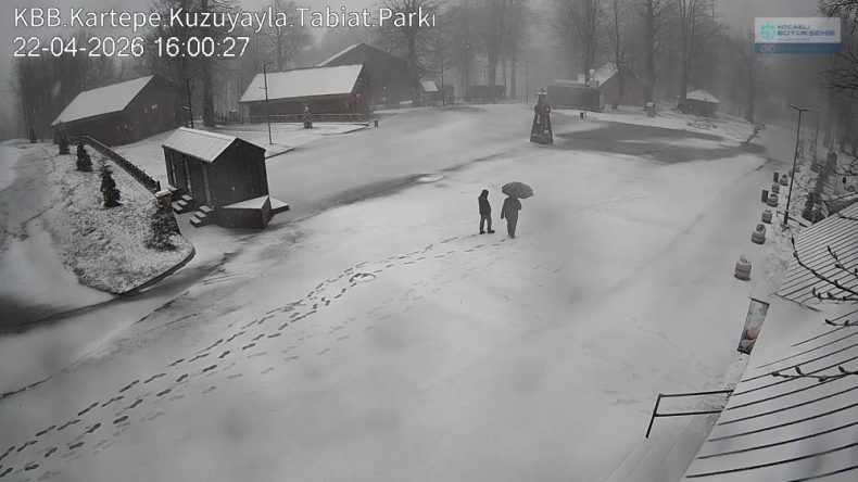 Bahar ayında kar sürprizi