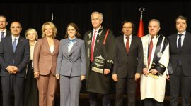 Almanya’nın 10. Cumhurbaşkanı Wulff’a Kocaeli’de fahri doktora