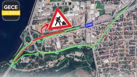 Sürücüler dikkat! Başiskele Kavşağı’nda gece mesaisi uyarısı