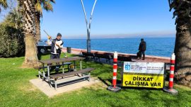 Büyükşehir sahilleri yaza hazırlıyor