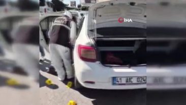 İsrail Konsolosluğu önünde polislerle çatışamaya giren saldırganlar kiralık aracı geri vermemiş