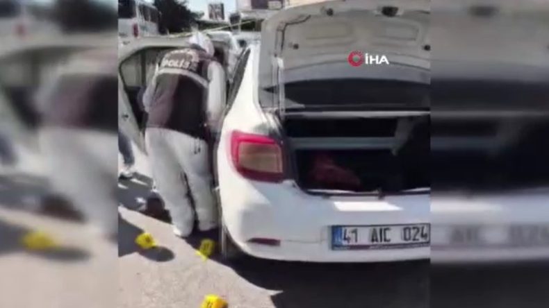 İsrail Konsolosluğu önünde polislerle çatışamaya giren saldırganlar kiralık aracı geri vermemiş