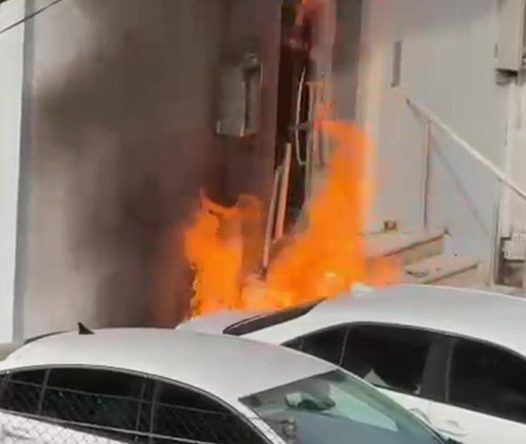 Film sahnesi gibi: Doğal gaz kokusunun ardından kabusu yaşadılar