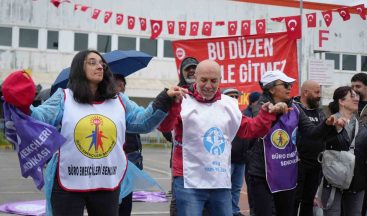 İşçi ve emeğin kenti Kocaeli’de 1 Mayıs halaylarla kutlandı