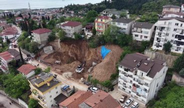 İzmit’te temel kazısı 56 kişiyi evinden etti