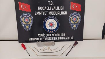 Evlerden hırsızlık yapan şüpheli kiralık araçla kaçarken yakalandı