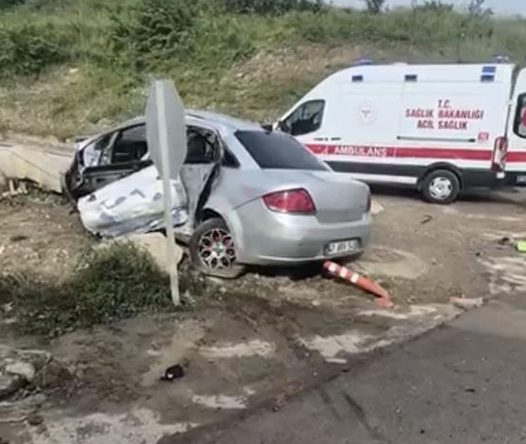 İzmit-Kandıra yolunda kaza: Yaralılar var