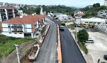 Başiskele’de yollar genişliyor, trafik rahatlıyor