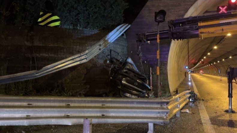 Kuzey Marmara Otoyolu Kocaeli geçişinde kaza: 1 ölü