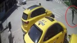 Görme engelli yayanın zor anları