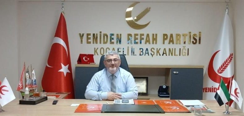 Yeniden Refah Partisi ilçe başkanı istifa etti, İl Başkanı Ahmet Emre Aydın neler dedi