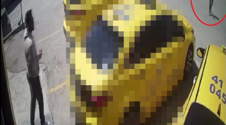 Görme engelli yayanın zor anları