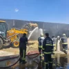 Kocaeli’de çiftlik yangını
