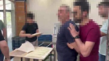24 yıl hapis cezası bulunan firari aranıyordu, ekmek fırınında yakalandı