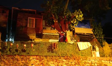 Kocaeli’de mutfak tavanı çöktü, 5 kişilik aile kabusu yaşadı