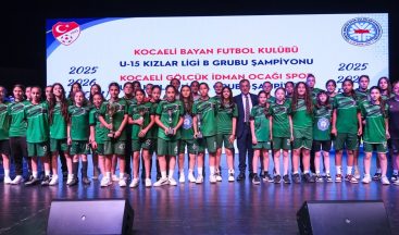Sporun ve gençliğin başkentinde gurur gecesi
