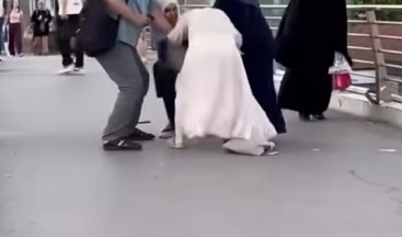 İzmit’te akıllara durgunluk veren kavga: “Kocamın peşini bırak” tekme tokat saldırdı