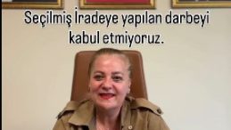 Yaprak Fidancı’dan çağrı: ‘Bu darbeyi kabul etmiyoruz, ilçe binamıza bekliyoruz’