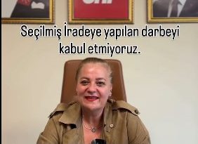 Yaprak Fidancı’dan çağrı: ‘Bu darbeyi kabul etmiyoruz, ilçe binamıza bekliyoruz’