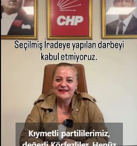 Yaprak Fidancı’dan çağrı: ‘Bu darbeyi kabul etmiyoruz, ilçe binamıza bekliyoruz’